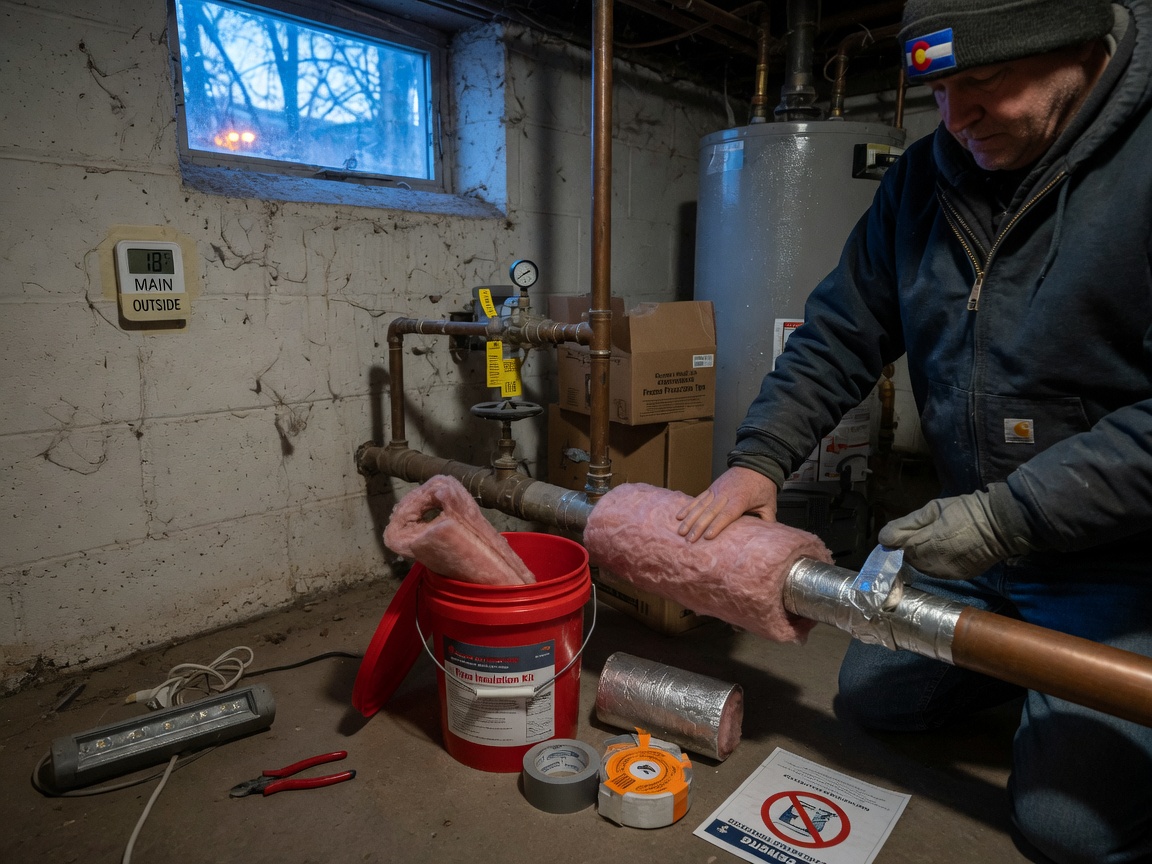 How to Prevent Frozen Pipes During Denver Cold Snaps