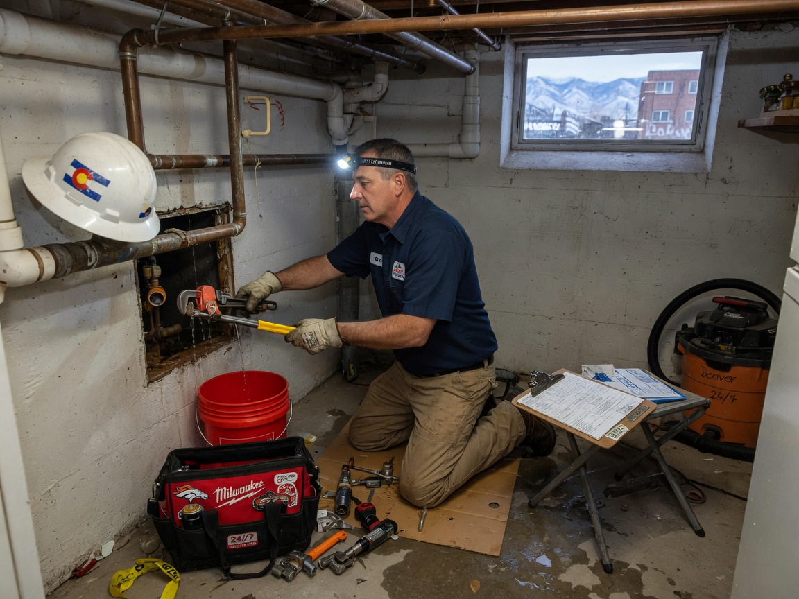 24 7 plumber in Denver
