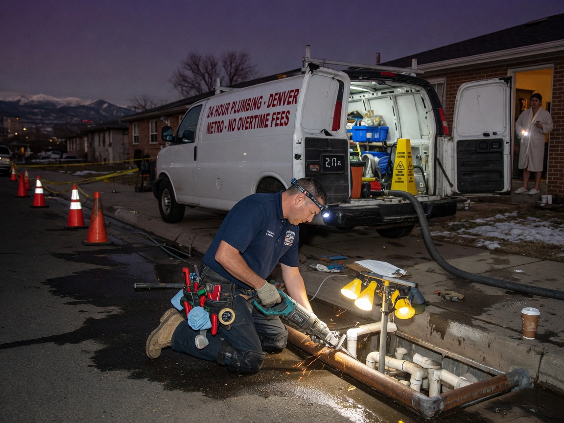 24 hour plumber in Denver