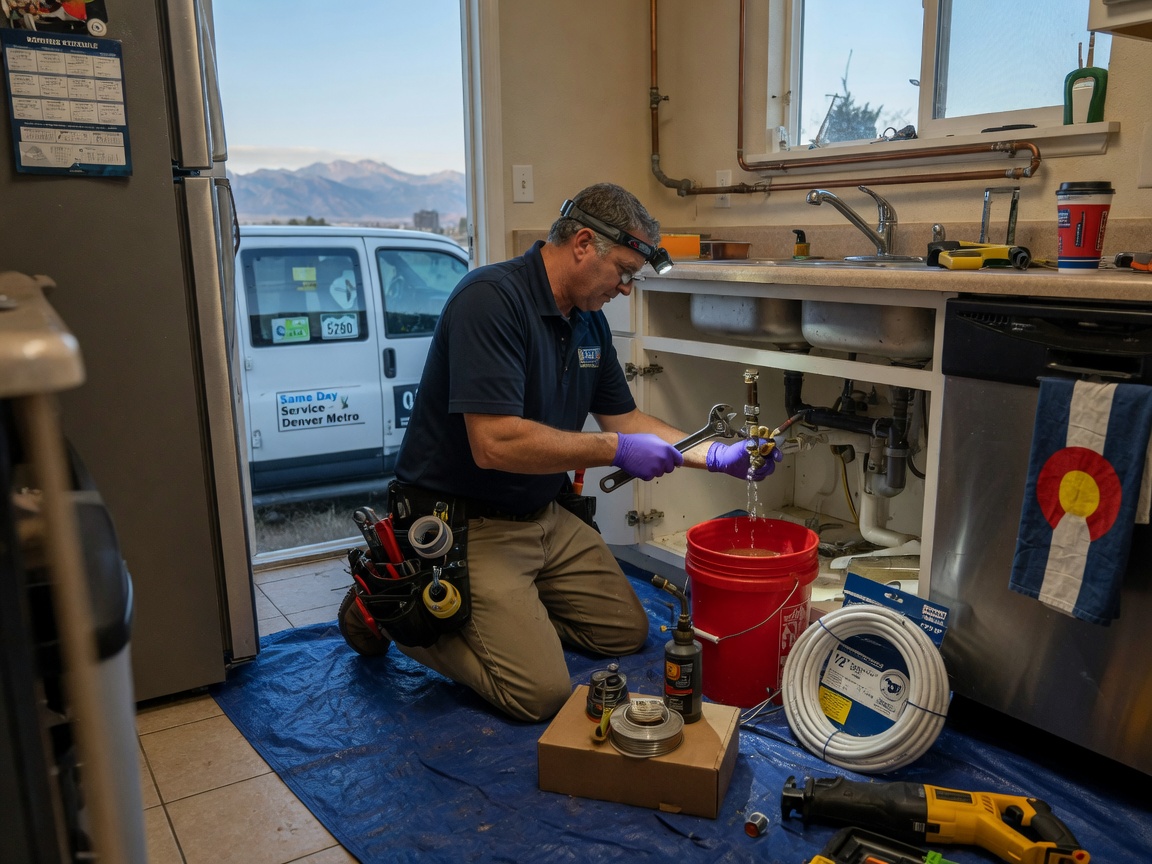 same day plumber in Denver